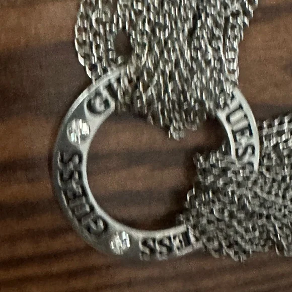 Guess Silver  Necklace - Picture 3 of 4